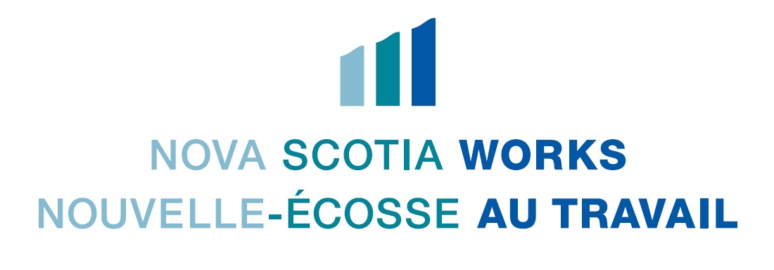 Nova Scotia Works bilingual logo